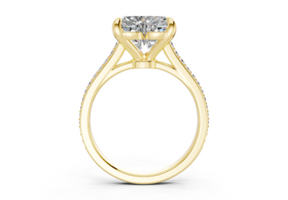 Zariel Pave 2mm Enagaement Ring