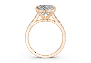 Zariel Pave 2mm Enagaement Ring