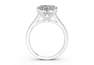 Zariel Pave 2mm Enagaement Ring