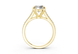 Zariel Pave 2mm Enagaement Ring