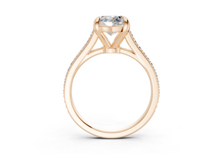 Zariel Pave 2mm Enagaement Ring