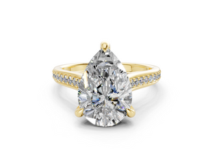 Zariel Pave 2mm Enagaement Ring