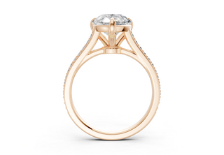 Zariel Pave 2mm Enagaement Ring