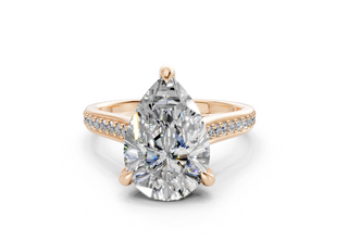 Zariel Pave 2mm Enagaement Ring