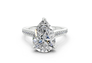 Zariel Pave 2mm Enagaement Ring