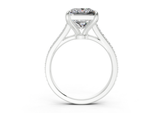 Zariel Pave 2mm Enagaement Ring