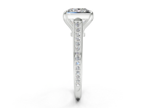 Zariel Pave 2mm Enagaement Ring