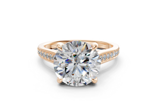 Zariel Pave 2mm Enagaement Ring