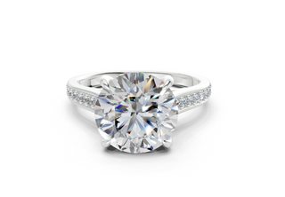 Zariel Pave 2mm Enagaement Ring