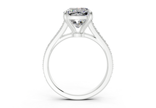 Zariel Pave 2mm Enagaement Ring
