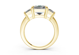 Adalyn Three Stone 2mm Enagaement Ring