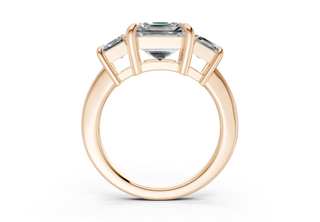 Adalyn Three Stone 2mm Enagaement Ring