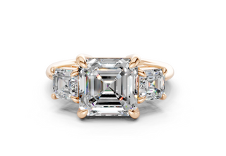 Adalyn Three Stone 2mm Enagaement Ring