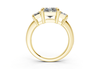 Adalyn Three Stone 2mm Enagaement Ring