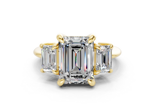 Adalyn Three Stone 2mm Enagaement Ring