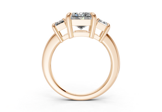 Adalyn Three Stone 2mm Enagaement Ring