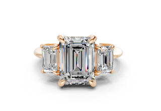 Adalyn Three Stone 2mm Enagaement Ring