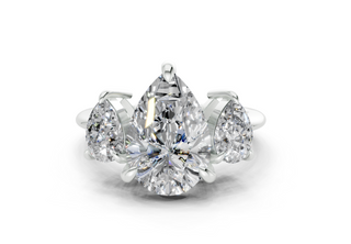 Adalyn Three Stone 2mm Enagaement Ring