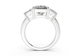 Adalyn Three Stone 2mm Enagaement Ring