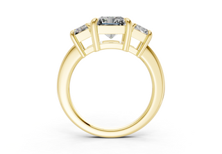 Adalyn Three Stone 2mm Enagaement Ring