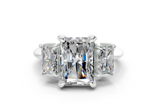 Adalyn Three Stone 2mm Enagaement Ring