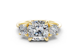 Adalyn Three Stone 2mm Enagaement Ring