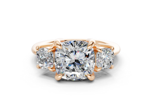 Adalyn Three Stone 2mm Enagaement Ring