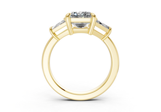 Fianna Three Stone 2.5mm Enagaement Ring