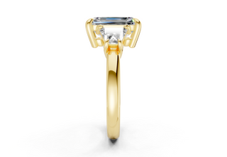 Fianna Three Stone 2.5mm Enagaement Ring