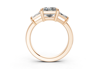 Fianna Three Stone 2.5mm Enagaement Ring