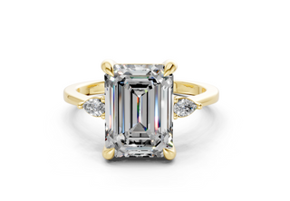 Lyanna Three Stone 2mm Enagaement Ring