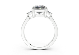 Lyanna Three Stone 2mm Enagaement Ring