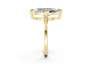 Lyanna Three Stone 2mm Enagaement Ring