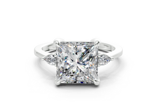 Lyanna Three Stone 2mm Enagaement Ring