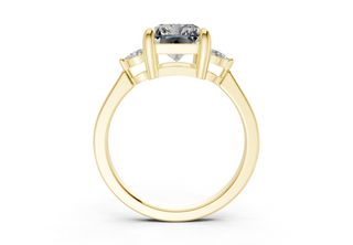 Lyanna Three Stone 2mm Enagaement Ring