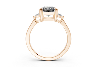 Lyanna Three Stone 2mm Enagaement Ring