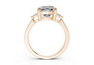 Lyanna Three Stone 2mm Enagaement Ring