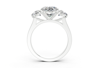 Ceryn Three Stone 2mm Enagaement Ring