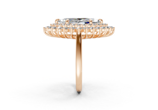 Yelena Vintage 2mm Enagaement Ring