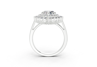 Yelena Vintage 2mm Enagaement Ring