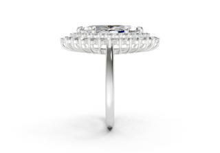 Yelena Vintage 2mm Enagaement Ring