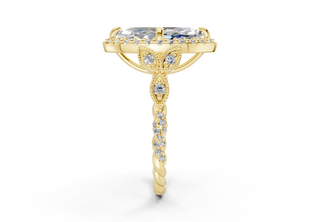 Vaella Vintage 2.3mm Enagaement Ring