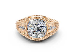 Cassira Vintage 3.4mm Enagaement Ring