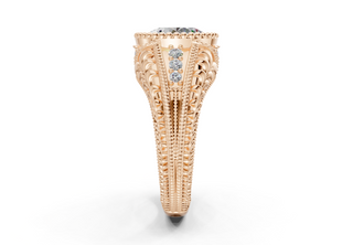 Cassira Vintage 3.4mm Enagaement Ring