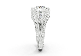 Cassira Vintage 3.4mm Enagaement Ring