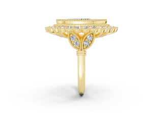 Deryn Vintage 2.3mm Enagaement Ring