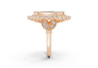 Deryn Vintage 2.3mm Enagaement Ring