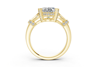 Niara Vintage 2.4mm Enagaement Ring