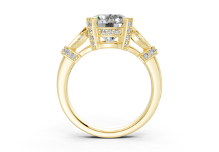 Niara Vintage 2.4mm Enagaement Ring