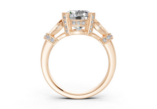 Niara Vintage 2.4mm Enagaement Ring